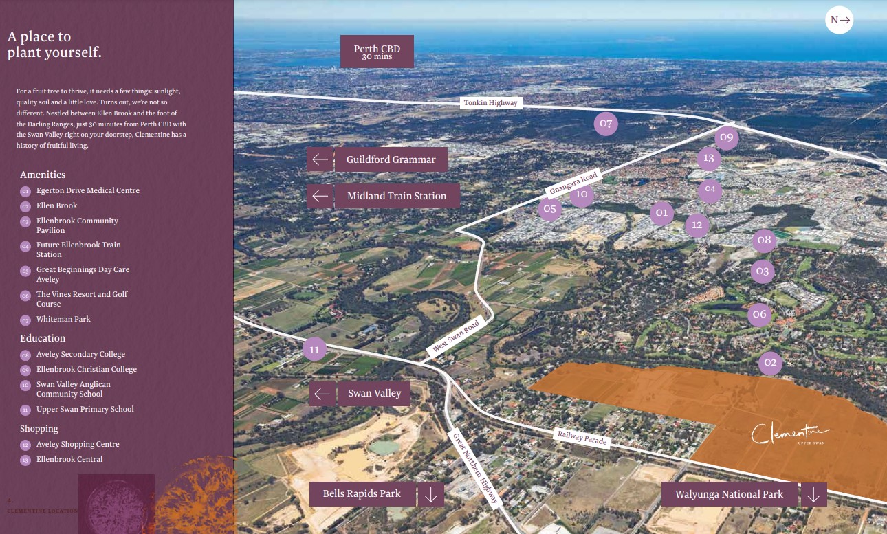 [Land for Sale] Clementine Estate, Upper Swan OpenLot